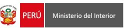 ministerio del interior